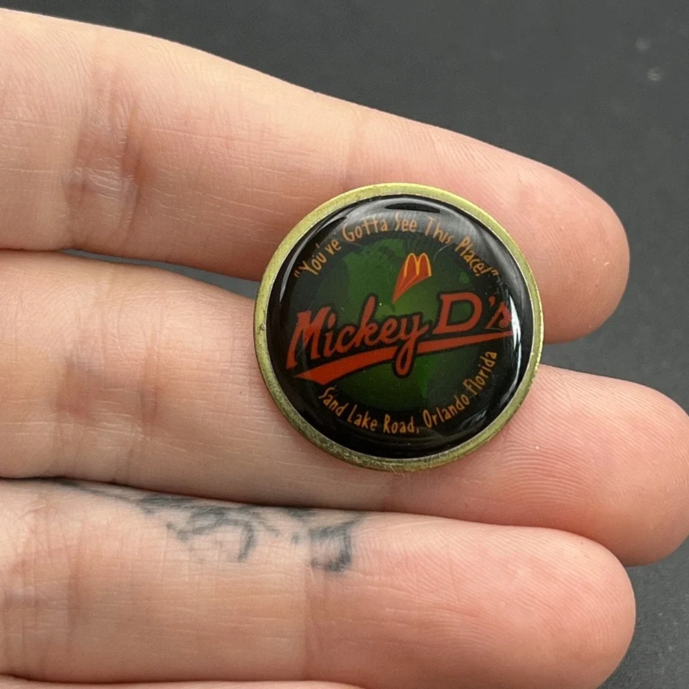 McDonald's Mickey D's Sand Lake Road You Gotta See This Place Employee Lapel Pin